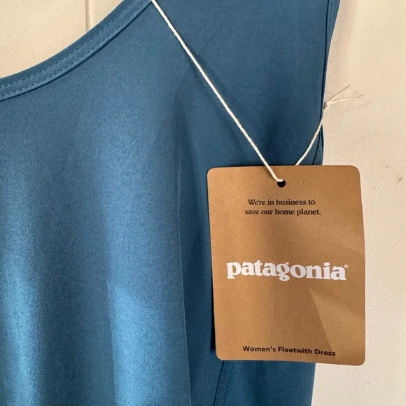 Patagonia Women's Teal Fleetwith Dress - Picture 2 of 6